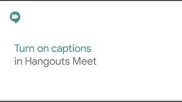 Turn captions on in Google Meet