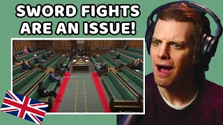 American Reacts to UK's Weirdest Political Traditions!
