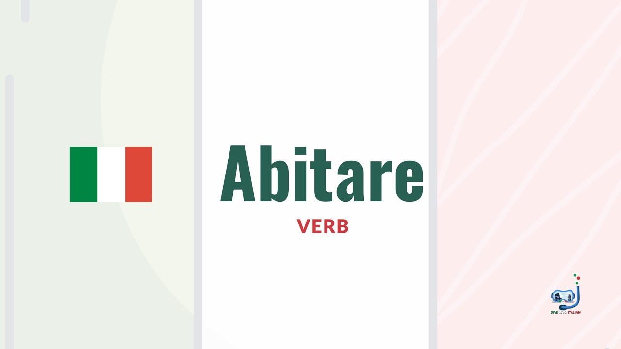How to pronounce "Abitare"