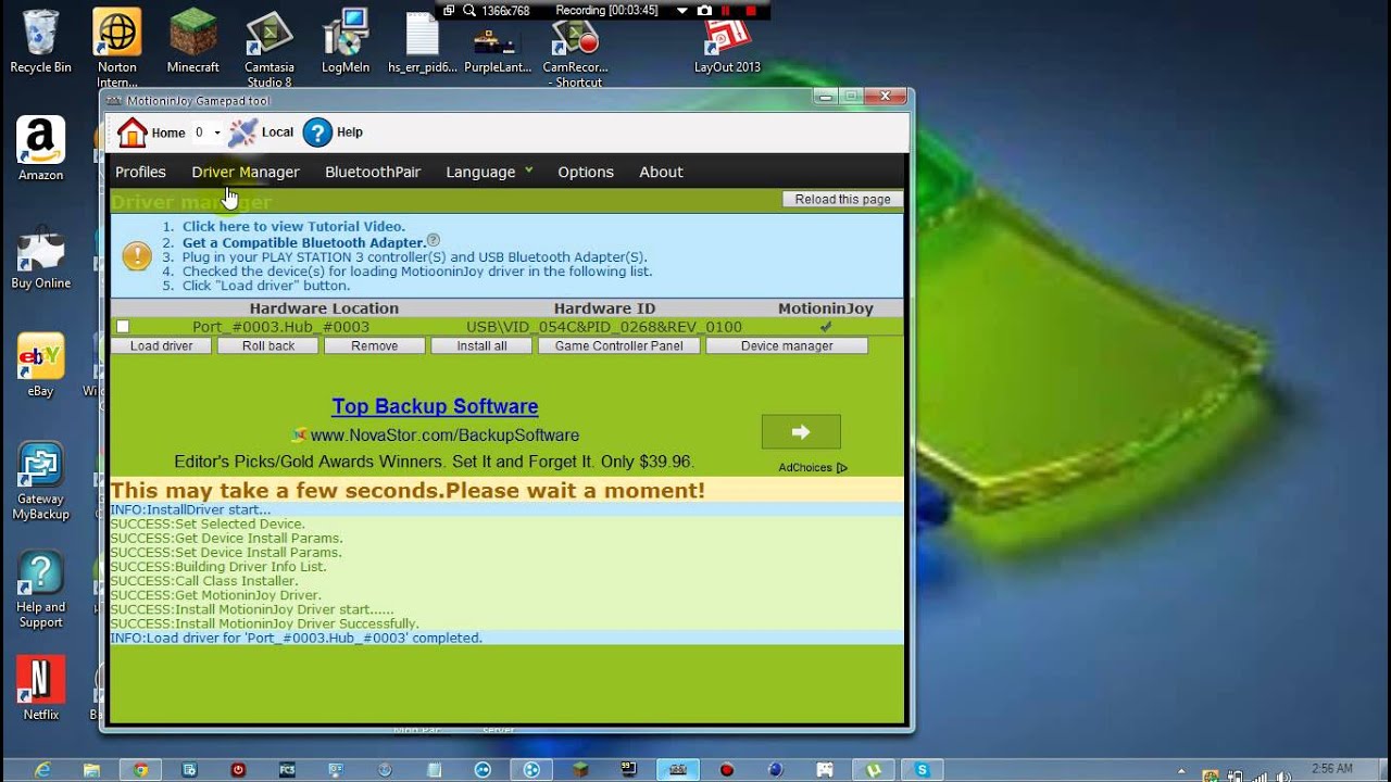 How to use your ps3 controller on your pc YouTube