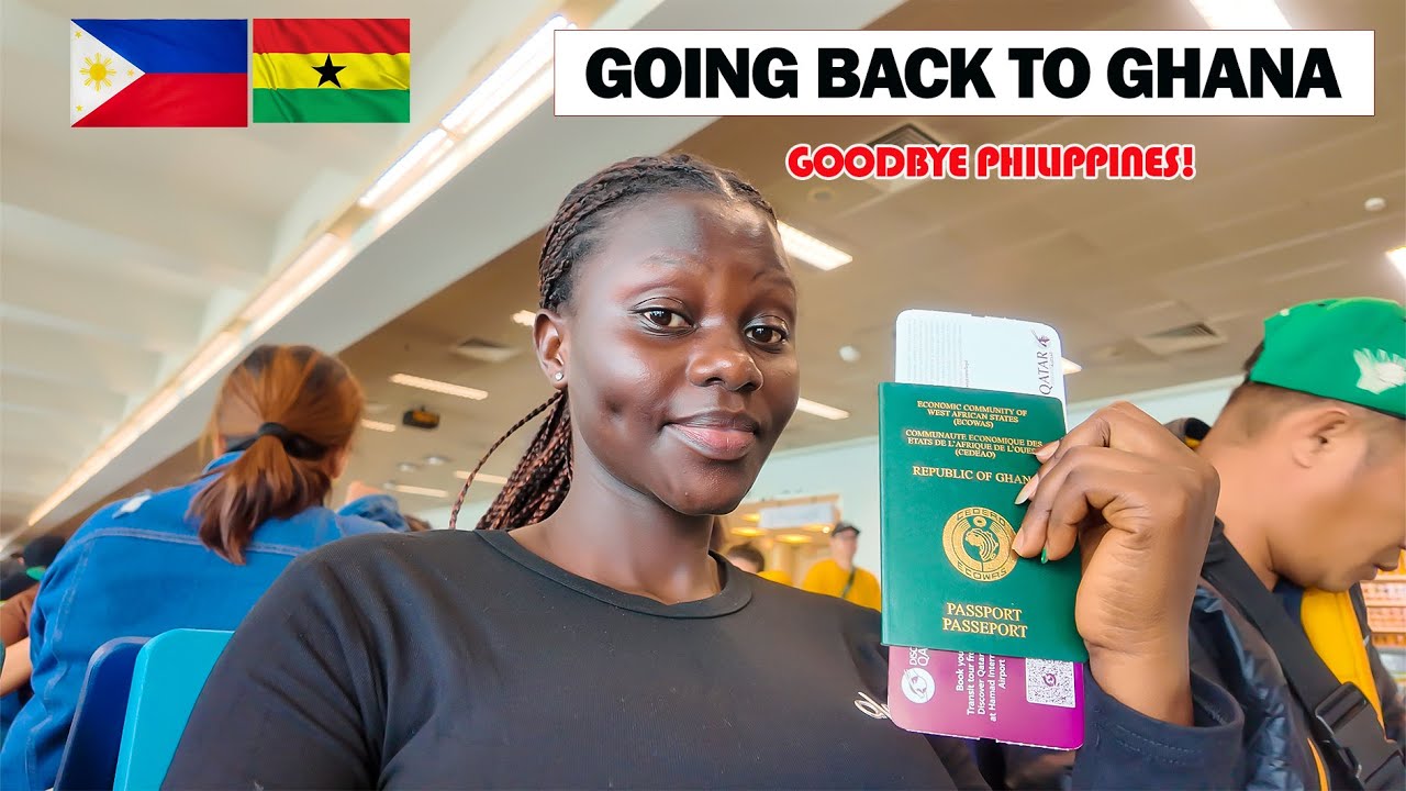 Traveling Back to Ghana from the Philippines After My Asia Trip