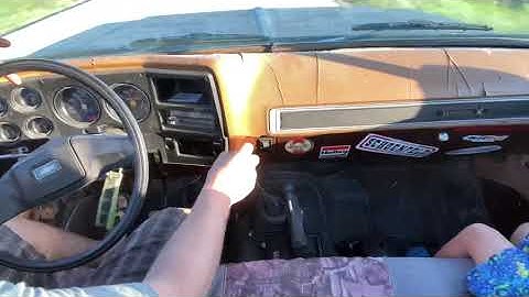 1980 K10 Squarebody Chevy LS Swap NV4500 swap