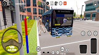 New Liaz Russian Bus Single Decker Fun Drive | Proton Bus Simulator Urbano Premium Android Gameplay screenshot 3