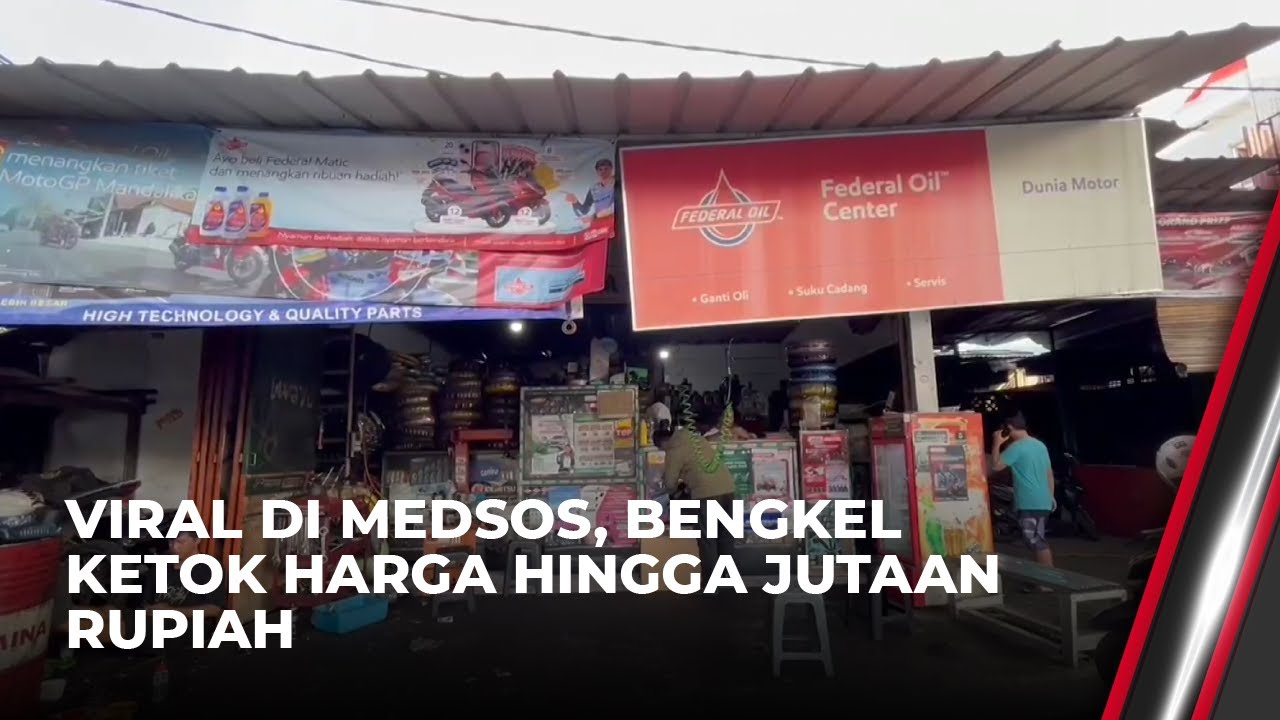 Tak Terima Diketok Harga, Pria Pemilik Motor Marah dengan Wanita Kasir Bengkel | OneNews Update