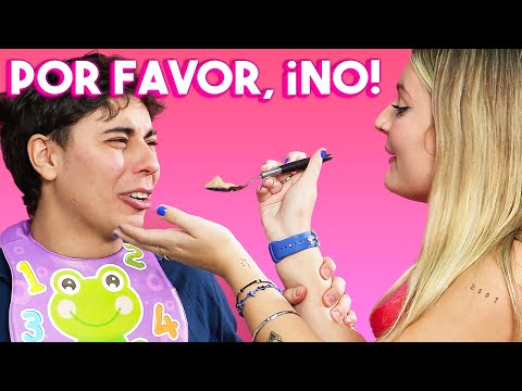REAL COUPLES TRY BABY FOOD!