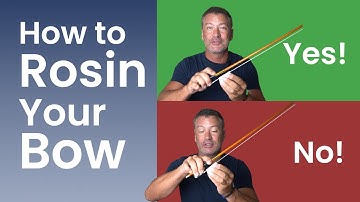 How to Use Rosin on a Violin Bow