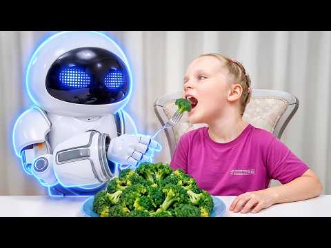Vi Fick En Robo Nanny Eventyr! 🤖🍼✨