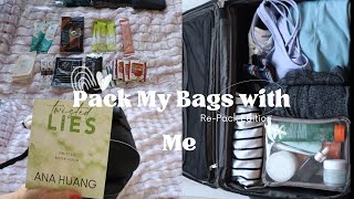 Pack My Bags with Me: Flight Attendant Edition | The Re-Pack