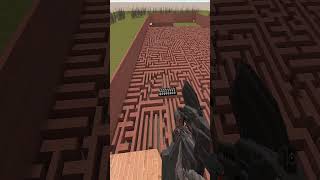 Kuchisake Onna In The Maze (Garry's Mod) #gmod #shorts