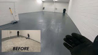 concrete floor paint polyurethane how to use