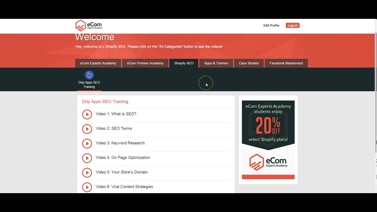 Ecom Premier Academy Review - What nobody tells you