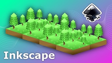 Creating an Isometric Forest in Inkscape