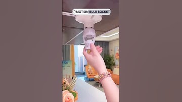 Motion Bulb Socket – Screw-In Motion Sensor Light Socket, Auto On/Off