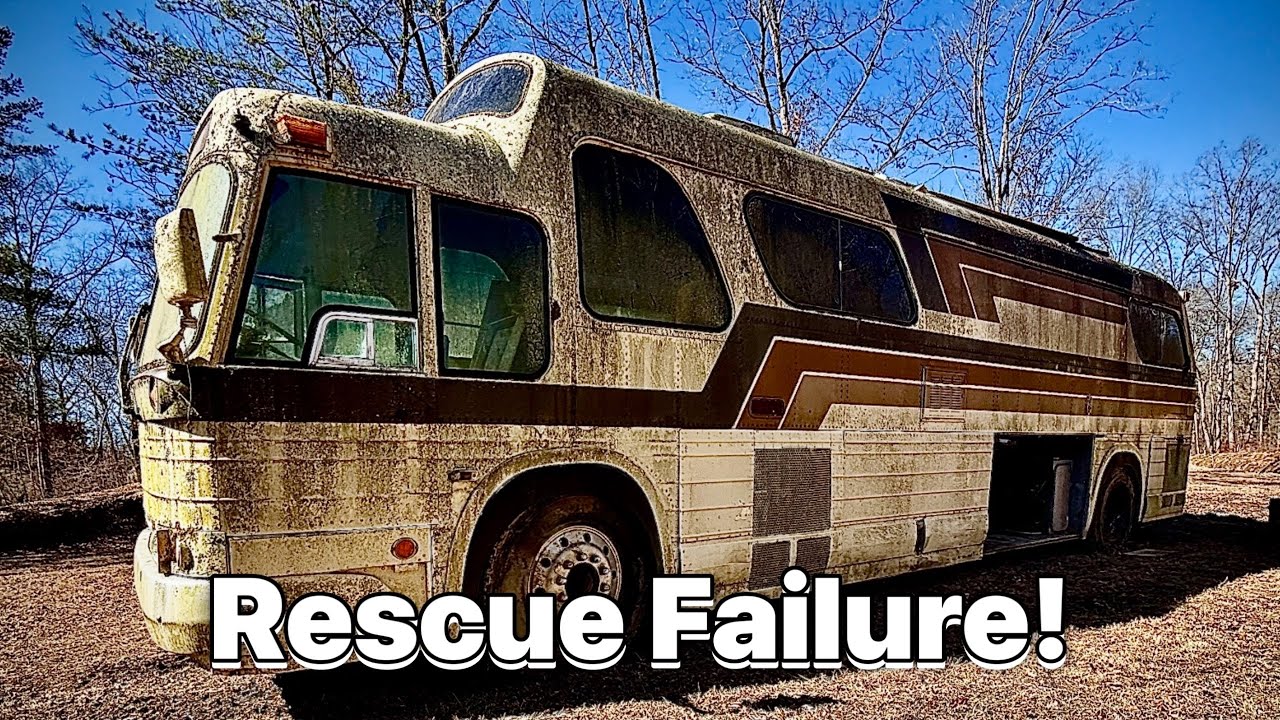 Bus Rescue Sitting 20 Yrs Will It Start & Drive Again? 