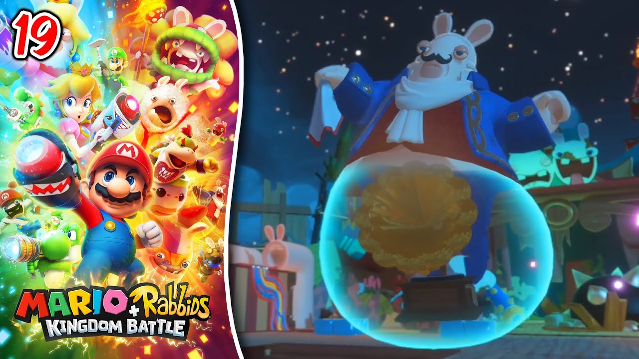 BOSS FANTASMA | MARIO + RABBIDS KINGDOM BATTLE #19 | Switch | Gameplay ...