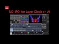 NDI ROI for Layer Clock on Ai