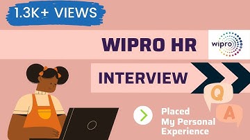 Wipro HR Interview | WILP HR Interview Questions | Questions for Freshers