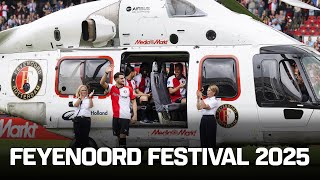 Aanwinsten helikopteriu, pašėlęs reporteris Roystonas Drenthe ir DAR, FEYENOORD FESTIVAL 2025