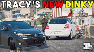 MICHAEL BOUGHT NEW CAR FOR TRACY | SUZUKI SWIFT | GTA 5 | Real Life Mods #355 | URDU |