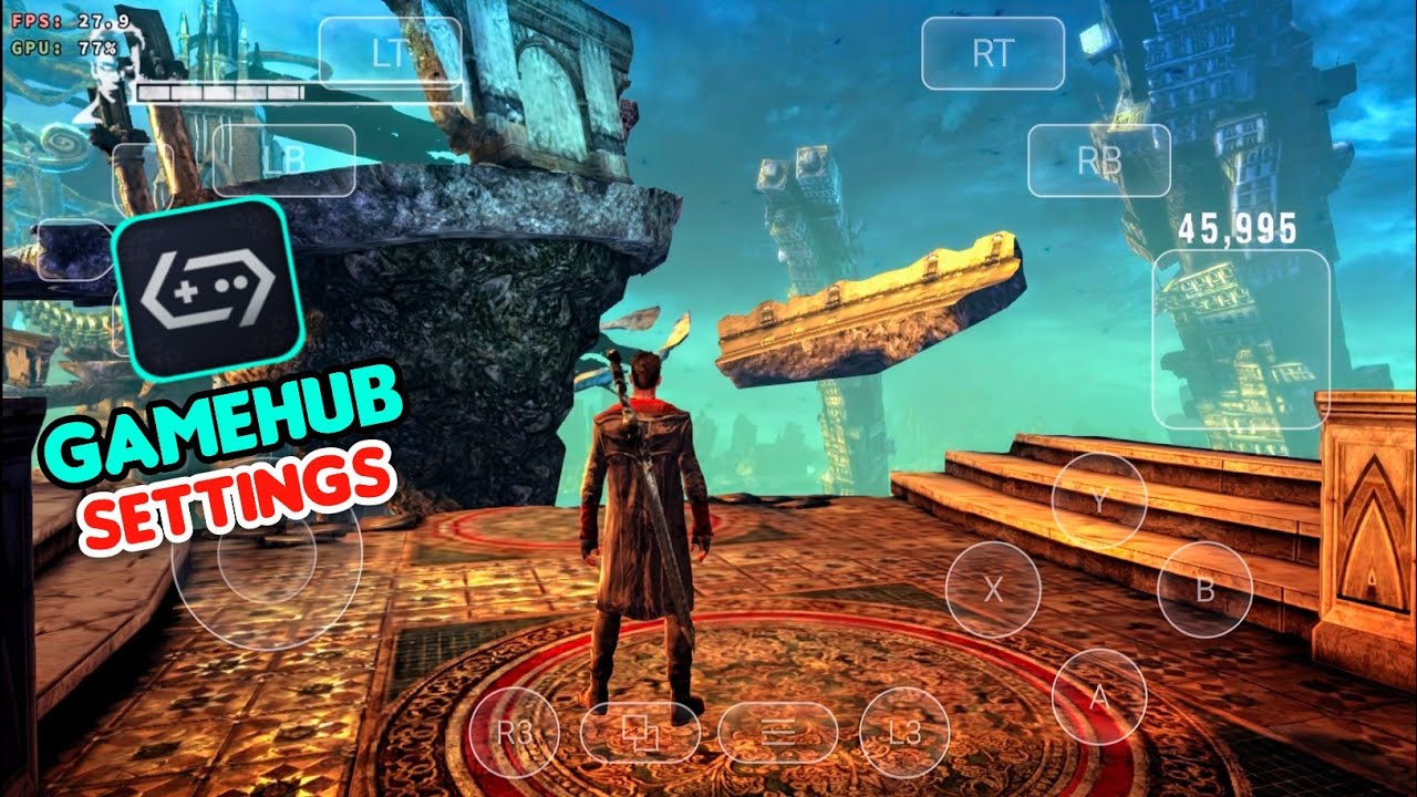DMC Devil May Cry Gamehub Emulator V5.2.2 Android Gameplay