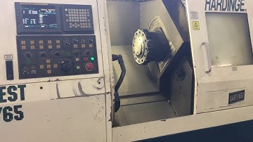 Hardinge Quest 65 CNC Lathe with Tailstock #505