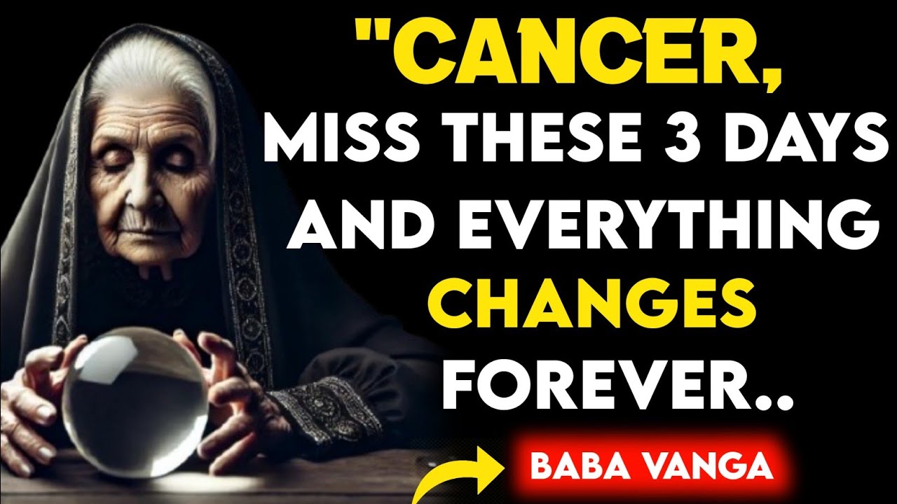 Cancer, You Have 3 LUCKY DAYS in 2025 – Don’t Waste Them!