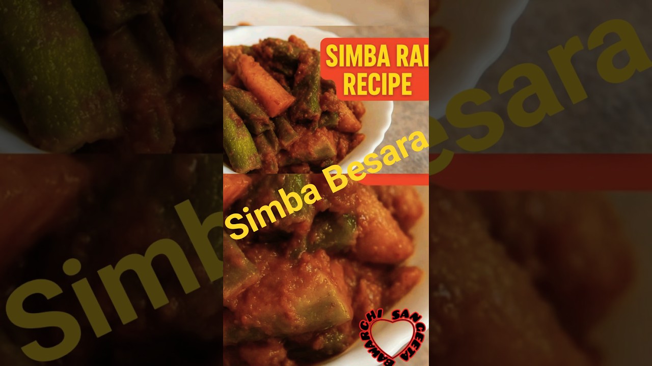 Simba Aloo Besara Recipe 🥔🥬 | Healthy Odia Vegetarian Curry 🍛✨| Simbai rai | 