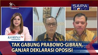 Tak Gabung Prabowo-Gibran, Ganjar Deklarasi Oposisi, PDI-P: Diputuskan Setelah Rakernas