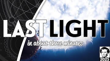 Last light in about 3 minutes