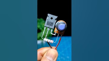 Build a TIP3055 DC Dimmer Circuit#shortvideo