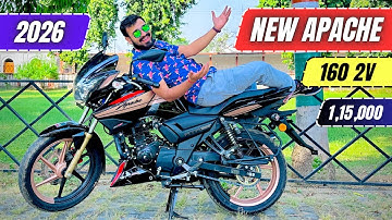 2026 TVS Apache RTR 160 2V : New Update & Features || Best Bike Under 1.5 Lakh 🔥