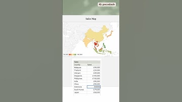 How to Create Interactive Sales Heat Map | Google Sheets Tutorial Day 3/30
