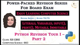 Python Revision Tour I   Part 2