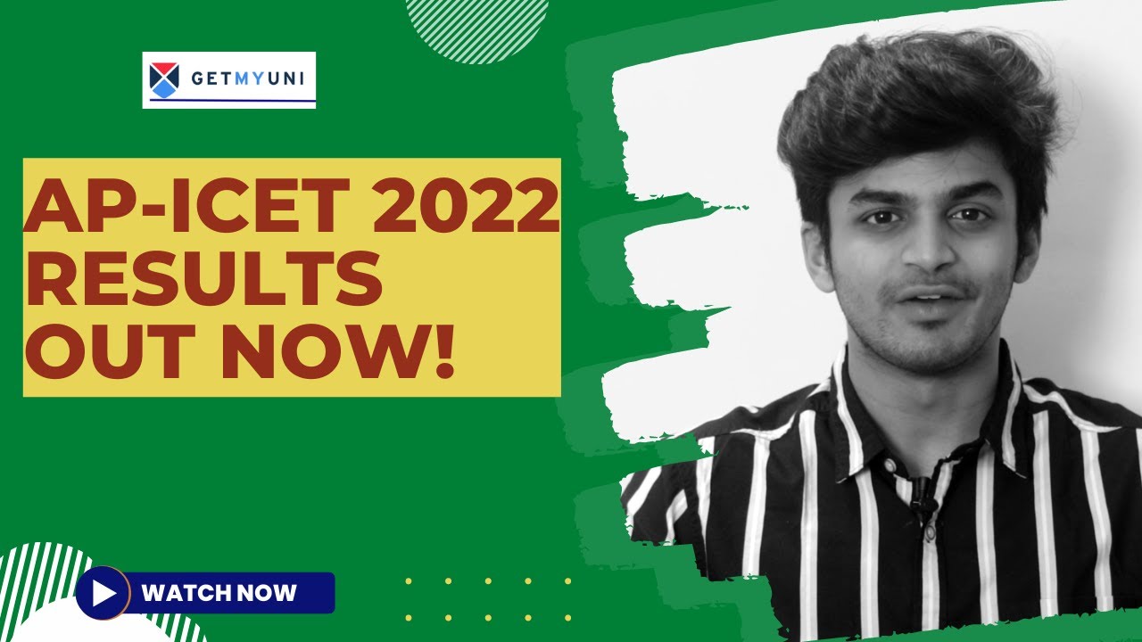 AP-ICET Results 2022 OUT NOW, Check Yours Now! | GETMYUNI