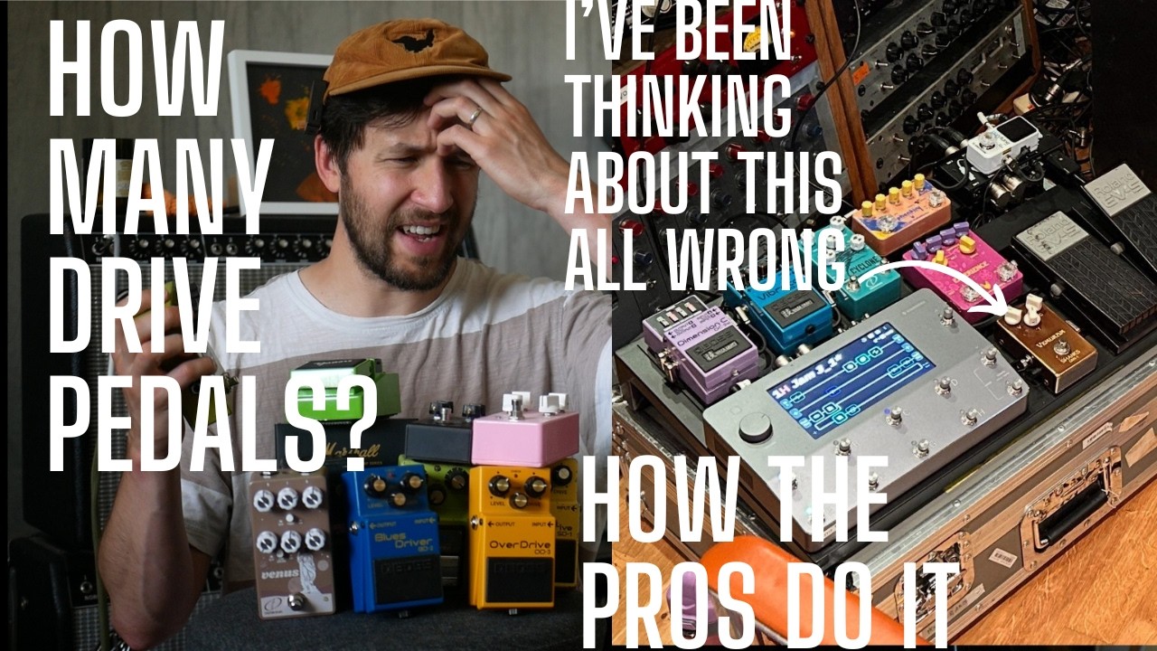 Я думал об этом совершенно неправильно: сколько педалей мне действительно нужно? Какие используют...