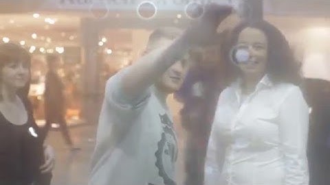 Volvo Pop Up Shop Interactive Retail Window Game   Pro Display Interactive Screen