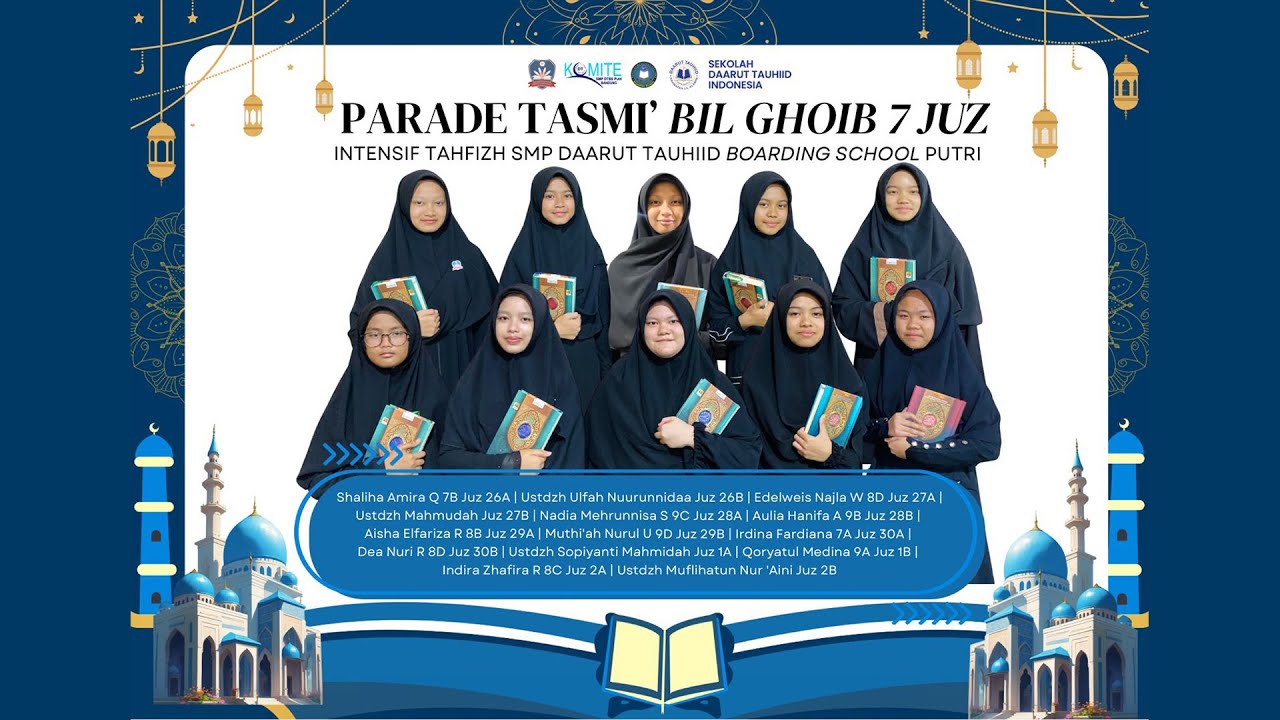 Parade Tasmi Bil Ghaib 7 Juz || Intensif Tahfiz Desember 2025