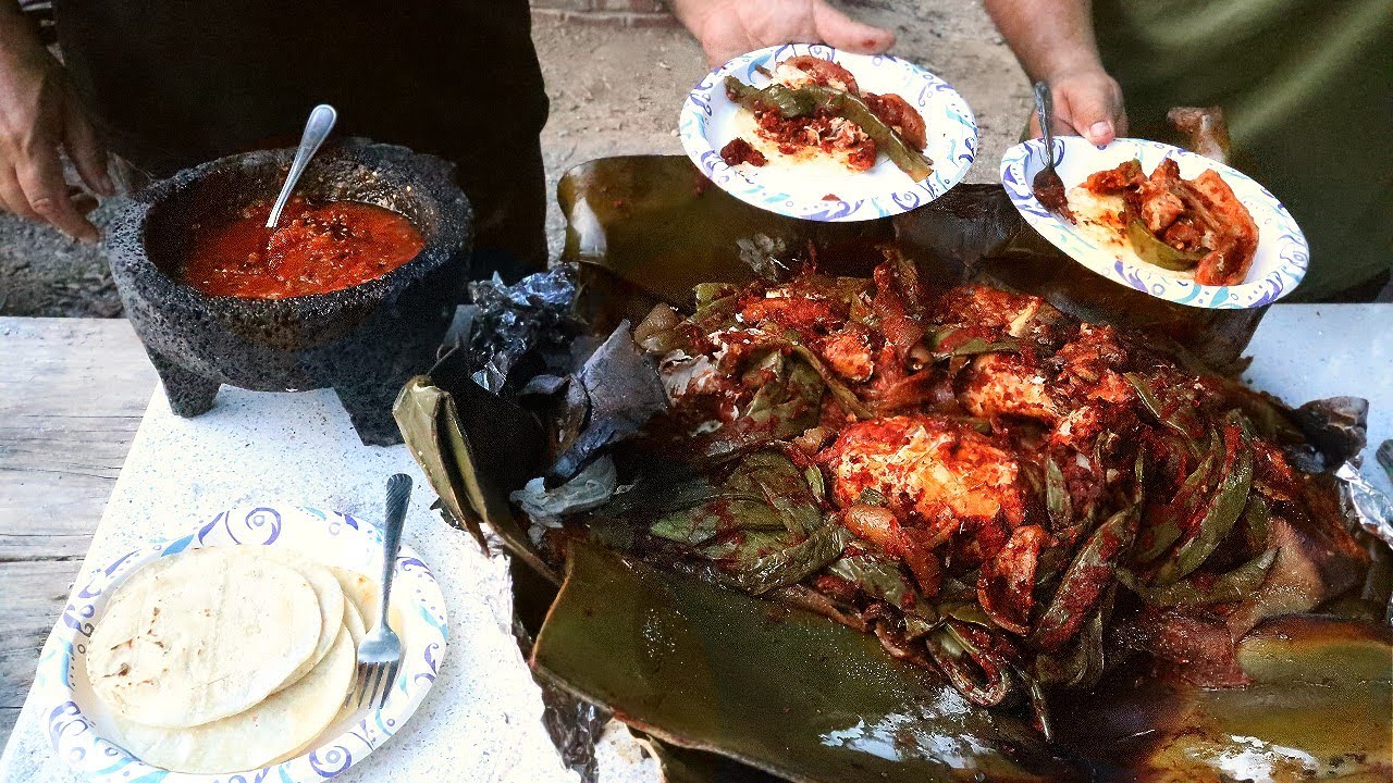 XIMBO DELICIOSO DE POLLO  CUERITOS Y NOPALES