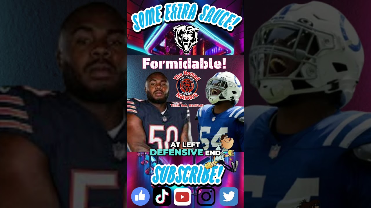 Chicago Bears Have A Very FORMIDABLE Defense Front! Is It Enough?💪