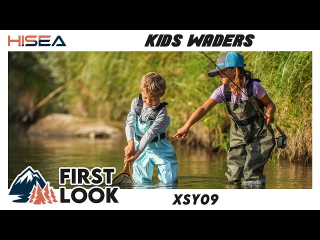Chest Waders - Kid's First Fishing Trip - HISEA 