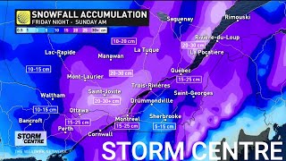 Heavy snow to turn the page on winter in eastern Ontario and southern Québec | JAN. 15, 2021