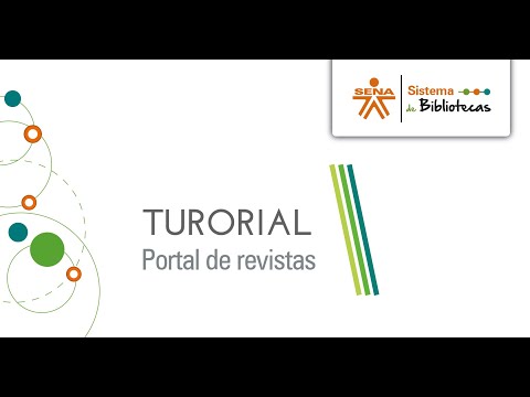 Portal de Revistas SENA: Rol editor