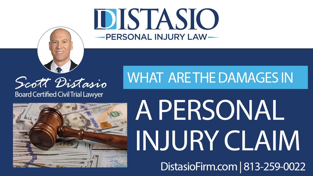 What are considered damages in an injury claim?