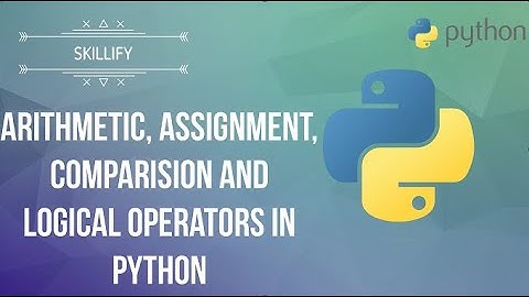 Python Zero to Hero : Day#5 Arithmetic , Assignment , Comparison and Logical Operators in Python