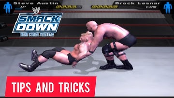Tips  tricks and unblockable moves for beginers wwe SmackDown here comes the pain