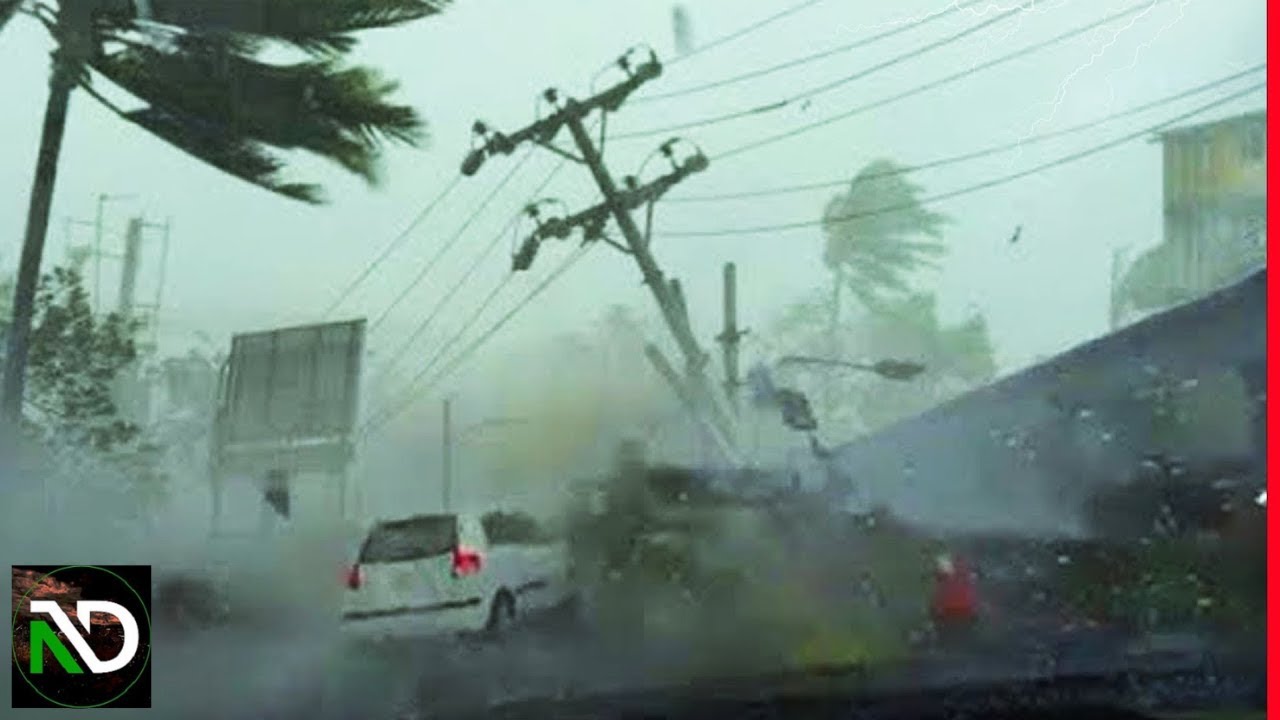 The Most Horrible Weather Moments Caught on Security Camera 2023 ...