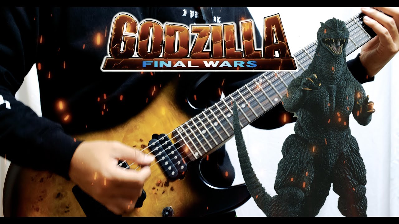 【ゴジラ】Godzilla Final Wars: King of Monsters Guitar Cover Metal/Rock REMIX
