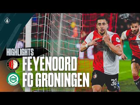 ONTO THE CUP FINAL! | Highlights Feyenoord ? FC Groningen | TOTO KNVB Beker 2023-2024
