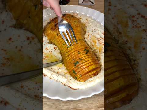 👩🏼‍🍳 Recette FACILE : Butternut hasselback - JOUR 1 🎃✨🔥 #shorts #recette