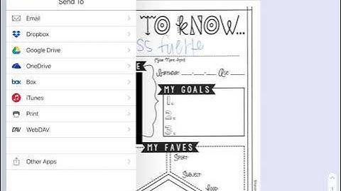HOW TO: Turn in a document from notability to Google Classroom (SUSD iPads) English y Espanol